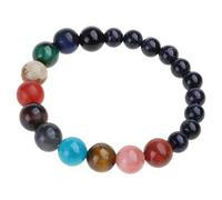 REITINGE Braccialetti alla moda, semplici e alla moda, a forma di stella, robusti materiali in pietra, unisex, design alla moda, accessorio per abiti, Inner circle between 18 and 19 cm, Pietra