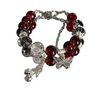 REITINGE Braccialetti multiuso motivazionali a forma di farfalla, per figlie, sorelle, amiche, incoraggiamenti, regali speciali, Diameter 6cm, Metallo