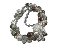 REITINGE Braccialetti multiuso motivazionali a forma di farfalla, per figlie, sorelle, amiche, incoraggiamenti, regali speciali, Diameter 6cm, Metallo