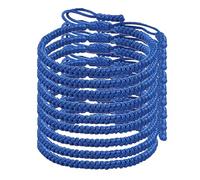 REITINGE Braccialetti, unisex, regolabile, intrecciato, colorato, stile vintage, alla moda, fatto a mano, per festival, The circumference of the bracelet is 17-28cm, Cordoncino