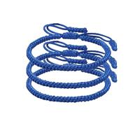 REITINGE Braccialetti, unisex, regolabile, intrecciato, colorato, stile vintage, alla moda, fatto a mano, per festival, The circumference of the bracelet is 17-28cm, Cordoncino