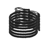 REITINGE Braccialetti, unisex, regolabile, intrecciato, colorato, stile vintage, alla moda, fatto a mano, per festival, The circumference of the bracelet is 17-28cm, Cordoncino
