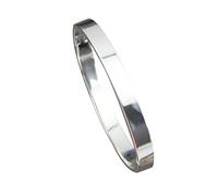 REITINGE Bracciali, da uomo e da donna, in acciaio inox, con scritta "Love", As shown in the figure, Rame
