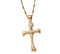 REITINGE Collana A Sospensione Resistente Rango Per Uomini E Donne Gioielli A Catena Rame Regolabili Faith Daily Wear Youth Culture Collana