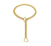 REITINGE Collana con ciondolo a forma di cuore, stile punk rock, alla moda, stile punk rock, regolabile, in acciaio inox, 60cm, Acciaio inossidabile