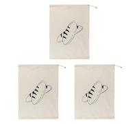 REITINGE Confezione da 3 robusti sacchetti per il pane in lino, pratici e con tasche per esigenze di pane e verdure