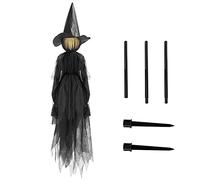 REITINGE Decorazioni di Halloween all'aperto grande luce che si tiene per mano urlando streghe decorazione spaventosa per la casa fuori cortile