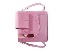 REITINGE Elegante borsa a tracolla in pelle PU per fiaschetta d'acqua Companion Cup Holder Borse per i pendolari quotidiani e avventure all'aria aperta Fiocchi Design borsa porta bottiglia d'acqua, B