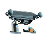 REITINGE Facile da installare leggero supporto per telefono da auto in silicone senza residui adesivo testa regolabile per configurazioni rapide salvaspazio supporto per telefono auto