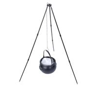 REITINGE Grande calderone nero da strega con luci incandescenti, decorazione per feste di Halloween, per interni ed esterni, accessorio per feste