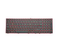 REITINGE Per Z7 Z7-i78172D2 Z7 SL7S3 Z7 178172S2 Z7 178172R2 SP752 Tastiera US Retroilluminata Tastiera Inglese Rosso/Lettera Bianca