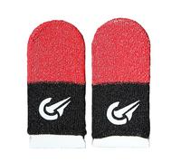 REITINGE Protezioni per dita da gioco in fibra d'argento leggera con pelle sensibile Design sottile Movimento scorrevole liscio per migliorare il controllo Schermo touch sottile copre le maniche