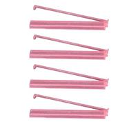 REITINGE Set di 4 rack Mahjong in America moderna con pulsante scorrevole in acrilico trasparente Mahjong Holder per Home Club Game Night Mahjong Toolkit