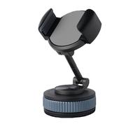 REITINGE Supporto per auto regolabile multi-angolo con presa a vuoto, design antiurto da 11,9 a 17,2 cm, compatibilità con adesione sottovuoto, supporto per telefono per auto