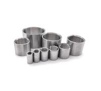 REIUAFWYGV 1PC 2" 304 Stainless Steel BSP Female Threaded Pipe Fittings Water Gas Connector Adapter Jointer