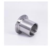 REIUAFWYGV 1PC 3/4" BSPT Female x 2" Tri Clamp Ferrule OD 64mm Pipe Fitting Connector SUS304 Stainless Homebrew