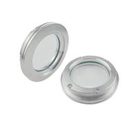 REIUAFWYGV 1PC ISO100 Vacuum Sight Glass Flat Observation Window Observation Chamber Bulkhead Flange Sight Glass
