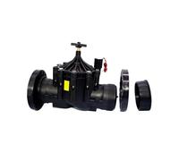 REIUAFWYGV 1PCS 300P Large Water Pipe electromagnetic Agricultural Irrigation Valve 3 Inches 220vac 24vdc with Flange/BSP Connection(9vdc,3inch BSP)