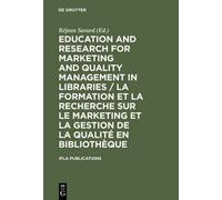 Réjean Savard Education and Research for Marketing and Qualit (Copertina rigida)