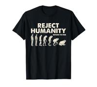 Reject Humanity Return To Frog Funny Animorphs Evoloution Maglietta