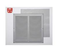 REJILLA C/MOSQ ALUM 0.6 IMIT WENGE 150X150MM (G)