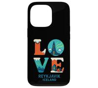 Rejkjavic Islanda Amore Northern Lights Valentines Ragazzi Ragazza Custodia per iPhone 13 Pro