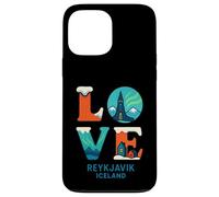 Rejkjavic Islanda Amore Northern Lights Valentines Ragazzi Ragazza Custodia per iPhone 13 Pro Max