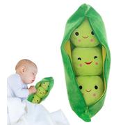 Rejuvenating Toy Pal: il pea pod stuffed è ideale come un compagno di viaggio per bambini, un compagno di sonno confortevole per adulti e aiuta efficacemente lo stress