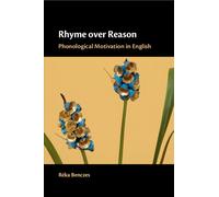 Réka Benczes Rhyme over Reason (Tascabile)