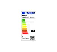 REKA Lampada da facciata LED EL 7W-O-W 510lm 4000K bianco 28993