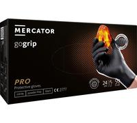 Guanti in nitrile Mercator GoGrip Black M 50 pezzi