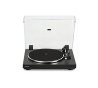 REKKORD Audio F110P - Giradischi per principianti completamente automatico con AT3600L, con prelivello Phono incluso, colore: Nero
