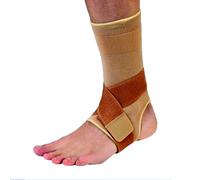 Rekordsan tutore caviglia Cavigliera Elastica A Doppia Forza Beige