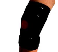 Rekordsan tutore ginocchio Ginocchiera Articolata Stabilizzante H 30cm Nero