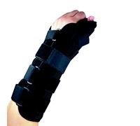 Rekordsan tutore Pollice Immobilizzatore Mano Polso Avambraccio sinistro Nero