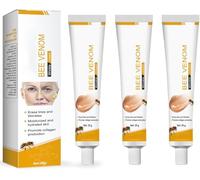 Rekulo, crema antirughe per veleno d'api, 20 g, nuova crema tonificante per veleno d'api, crema per la cura della pelle e crema anti-invecchiamento, set per la cura della pelle con siero tonificante