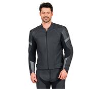 Rekurv C-11.07 Uomo Giacca combinata in pelle nero, taglia 50