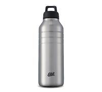 Relags Esbit Borraccia Majoris | Acciaio Inox | Senza BPA | Nero, Argento e più | 1L e più | Scuola, Acqua, Bici, Sport