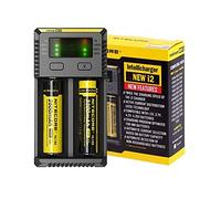 Relags Nitecore I 2, Caricabatteria Unisex, Nero, Taglia Unica