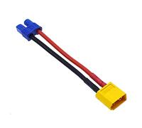 Reland Sun 1 pz 14AWG 10 cm XT60 femmina maschio a XT30 XT90 EC3 T connettore ESC (XT60 M- EC3 F)