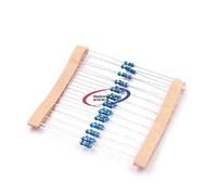 Reland Sun 100pcs 1/2W pellicola metallica resistore 1R ~ 1M 100R 220R 330R 1K 1.5K 2.2K 3.3K 4.7K 10K 22K 47K 100K 100 220 330 1K5 2K2 3K3 4K7 ohm 10 R).