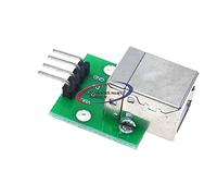 Reland Sun 10PcsUSB-05 Adattatore USB a DIP piastra femmina testa presa DIP Tipo B (C)