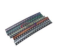 Reland Sun 1SET 0603 0805 1206 3528 5050 5730 SMD LED SMD tubo luminoso pacchetto campione rosso giallo blu verde bianco 5 colori 20 ciascuno (3528)