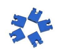 Reland Sun 20 cappucci per ponticello standard da 2,54 mm, 2,0 mm, per circuiti stampati, connessione a corto circuito (2,54 mm, blu)