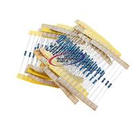 Reland Sun 24valuesX10pcs = 240pcs 1/4W 0.25W 1% 4.7k-68k Metal Film Resistore componente kit fai da te pacchetto