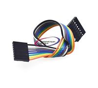 Reland Sun 5PCS 2.54 linea -2P 3P 4P 6P 8P doppia testa con sedile 20CM (8P)