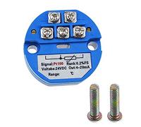 Reland Sun PT100 Sensore di Temperatura Trasmettitore 24V DC 4-20mA 0? a 50? 100? 150? (0-250Celsius)