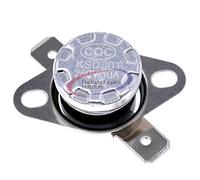 Reland Sung 5PCS KSD301 250V 10A Normale Interruttore Temperatura Chiuso o Aperto Controllo Termico 30°C-160°C Centigrade (Normale Chiuso 75°C)