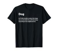 Relatable Funny Dictionary Definition Dog Maglietta