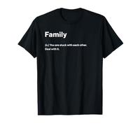 Relatable Funny Dictionary Definition Family Maglietta